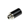 Armerah TCS14 510 Drip Tip e-cig Mouthpiece Tall/Carbon/Steel Single