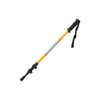Three Sections Aluminum Alloy Alpenstock Corrosion Resistance Telescopic Trekking PoleGold