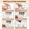 Singhoow 2 Pack 54 oz Rabbit Water Dispenser, Hanging Gravity