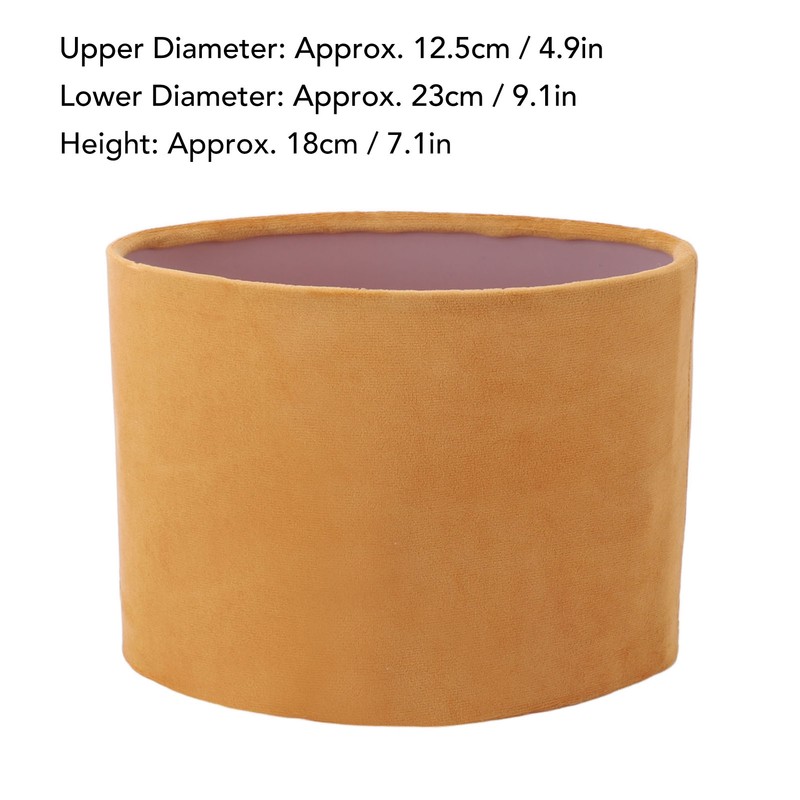 Oval Lamp Shade Cloth Lampshade E27 E14 Universal Use Modern