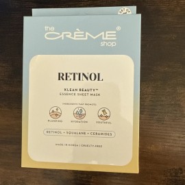 Creme Retinol Klein Beauty Essence Sheet Mask Set Of 5