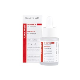RevitaLAB Power Face Serum with Collagen and Matrixyl™. A concentrated product specially developed for effective skin care against signs of ageing