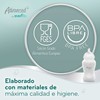 Advanced by Evenflo, Biberón Anticólicos Cuello Ancho, Transparente, Flujo Medio,