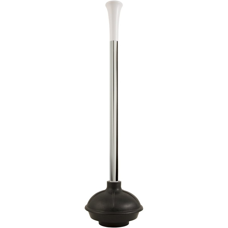 23-in. Heavy-duty Toilet Plunger with Twister Caddy 3019000, Versatile Bathroom
