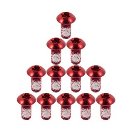 EASTERN POWER 12 Pernos de Freno de Disco de Bicicleta MTB Rotor Tornillos 6 Pernos M5 x 10 mm Pernos de Freno para Bicicleta de montaña T25 Rotor de Freno, Azul/Dorado/Verde/Naranja/Negro/Rojo