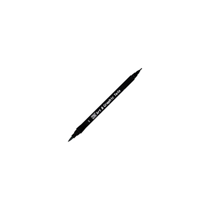 Kuretake ZIG Art and Graphic 2 Tip Brush Pen 009