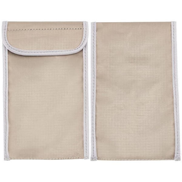 OLYCRAFT 2pcs Anti Radiation Cell Phone Sleeve Security Pouch Faraday