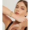 LILIE&WHITE Adjustable Teardrop Gold Cuff Bracelet For Women Gold Bangle