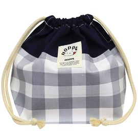 HOPPE Drawstring M, Kindergarten, Kindergarten, School Entrance Preparation, School Entrance Goods, Lunch Box, Drawstring Bag, Drawstring Bag, For Lunches, Kids, Durable, Boys, Girls, Kindergarten,