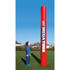 Mega Tube - Giant Inflatable Sport Toys for Kids & Family. Kick It, Throw It, Bounce It & Battle with It... Extra Large Pipe Sport Game for Indoor & Outdoor. 1 Random Color Only