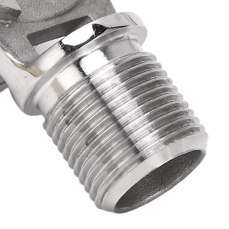 Marine VHF Antenna Mount, 316 Stainless Steel Erratchet Rail Mount
