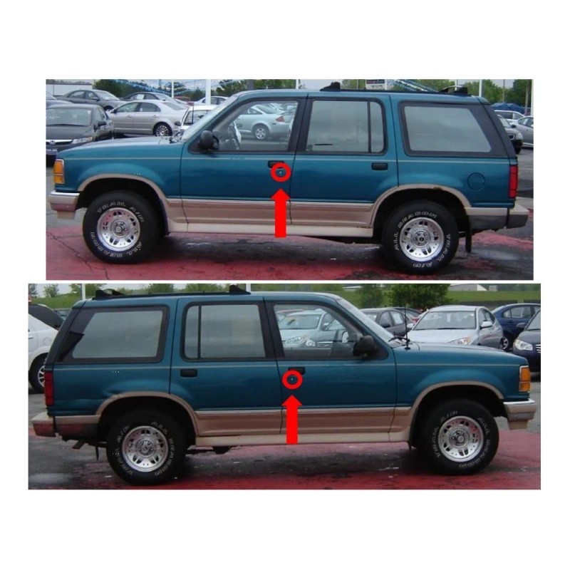 91-94 Ford Explorer Cilindros Puertas Delanteras Con Llaves