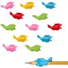 LATRAT 12 Pieces Writing Aid Grip, Posture Correction Dolphin Style