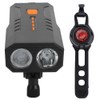 Portable USB Rechargeable Bike Front Light Bicycle Taillight Cycling Light