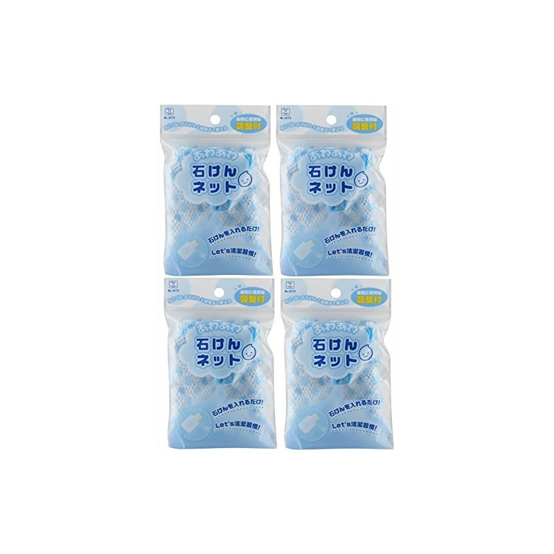 Kokubo Kogyosho Kokubo Soap Net, 3D Foaming Mesh Material, Blue