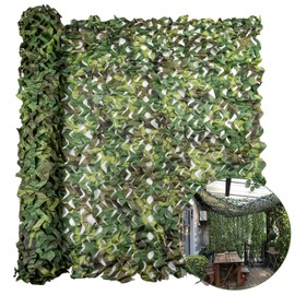 RAINFLOW Camo Netting for Hunting - Camouflage Netting Outdoor Military Bulk Roll Camo Mesh Camouflage for Hunting, Military, Party Decoration, Sunshade, Camping Shooting 4.92 X 6.56 ft