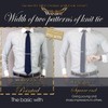 WANDM Men's Pointed Knit Tie Necktie Width 2.75 inches Washable