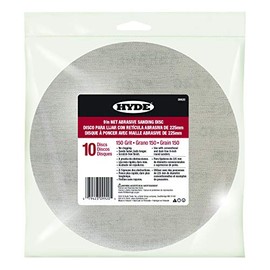 Hyde 09920 9" Disk Abrasive Sanding Net, 150 Grit, 10 Count