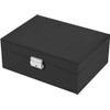 Raganet, Caja de Joyería de 2 Niveles y Múltiples Compartimientos,