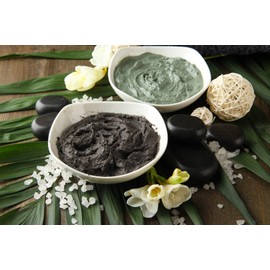 BINGOSPA Dead Sea Mud Body Scrub for Oily Skin, Cellulite and Stretch Marks 250g