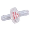 10Pcs One Way Check Valve PP Plastic Transparent Check Valve