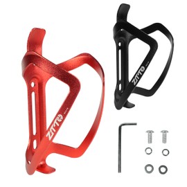 Genérico Portabotellas de Aleación de Aluminio Ultraligero para Bicicletas de Montaña y Carretera - Modelo W316 (Rojo)