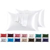 Satin Cushion Cover, 40 x 80 cm, Pack of 2,