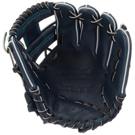 Zett BJGB71510S Boys Soft Baseball Grab, Zero One Stage, For Second Short, Navy (2900), Right Throw