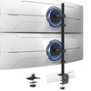Heavy Duty Dual Monitor-Arm for 17-49'' - Double Vertically Stacked