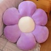 lannery Flower Plush Throw Pillows, Flower Floor Pillow Seating Cushion