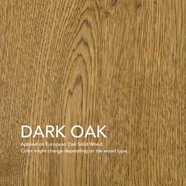 Natura Onecoat Wood Stain Oil - Sample - 25 ml, Dark Oak – Natural Wood Finish for Interior Furniture & Floor - Linseed Wood Oil - Environmentally Friendly - Hard Wax Oil for Color Sampling-VOC-Free