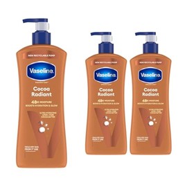Vaseline Body Lotion Intensive Care Cocoa Radiant, 3 x 600ml