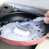 1 Piece Dish Brush with 4 Brush Heads, Cleaning Brush