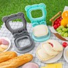 Nifogo Uncrustable Sandwich Cutter Maker, Large Sandwich Cutter and Sealer