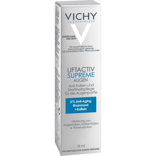 VICHY Liftactiv Supreme Augencreme, 15 ml Cream