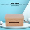 15 Note HandCranked Wooden Music Box with 7Pcs Blank Paper