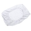 Fitted Crib Sheet Full Cotton Crinkle Fabric Soft Breathable Comfortable