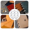 BENECREAT Pack of 11 Binding Discs Made of Aluminium Alloy,