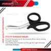 Black EMT Utility 5.5" Paramedic Bandage Shears Scissors EMS