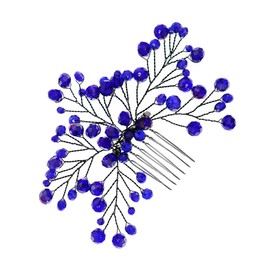 Beavorty Bridal Hair Comb Zircon Elegant Wedding Hair Accessories for Bride Lightweight Comfortable Side Comb for Special Occasions Dance Events Delicate Design for Women Girls