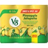 V8 Pineapple Jalapeno 100% Fruit and Vegetable Juice, 8 fl