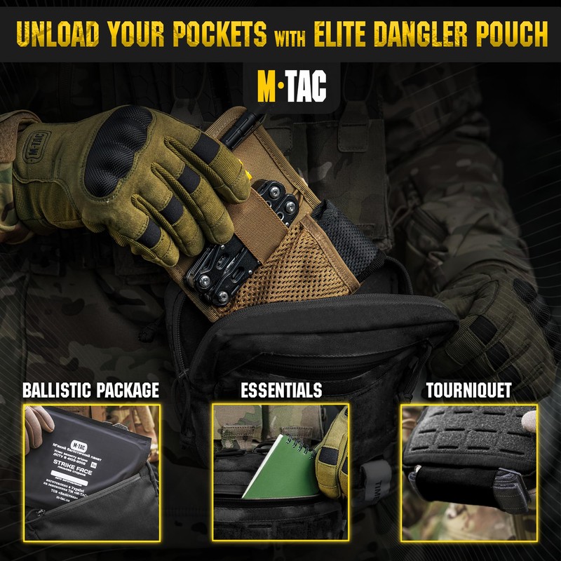 M-Tac Large Elite Drop Pouch - Dump Tool Dangler Pouch