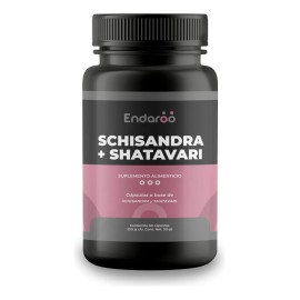 Schisandra Y Shatavari 500 Mg 60 Cápsulas Naturales Sabor Sin Sabor
