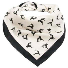 Alpenflüstern ATX037 Traditional Neckerchief, Jumping Deer 0 In Traditional Colours -
