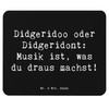 Mr. & Mrs. Panda Mauspad Spruch Didgeridoo Musik - Geschenk,