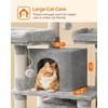 Feandrea 67 Inches Multi-Level Cat Tree for Large Cats, with