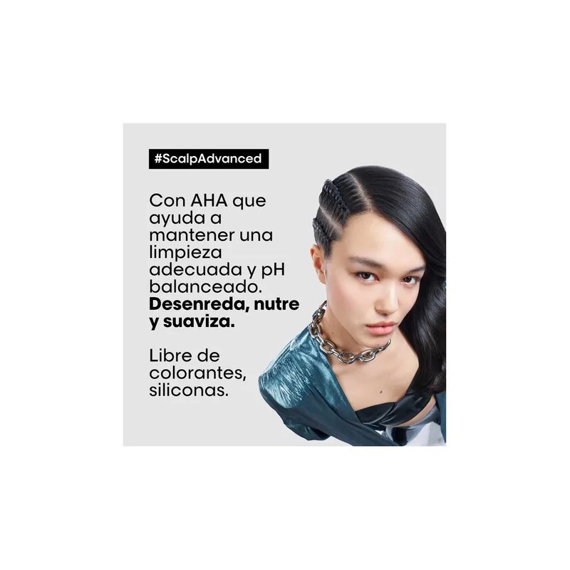 Shampoo Anti Oleosidad X 500ml Scalp Advanced Loreal