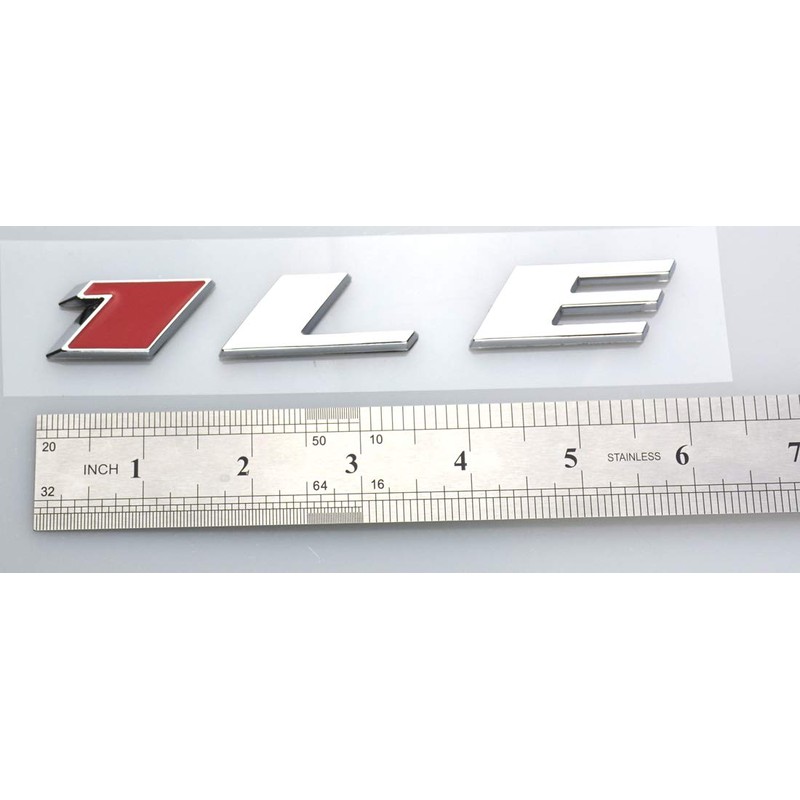 Aimoll 1LE Emblem Badge Letter Rear Side Replacement for Camaro