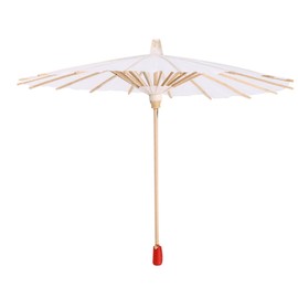 Horoper Parasol, Chinese Japanese Oil Paper, White Colour Paper, Decorative Umbrella, Umbrella for Wedding, Bridal, Parasol, School Decoration, Photo, Cosplay