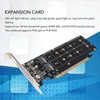 PCIE X16 to M.2 M KEY Expansion Card NVMEx4 SSD